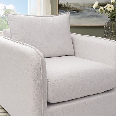 Linon Bianca Swivel Accent Chair