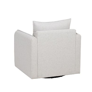 Linon Bianca Swivel Accent Chair