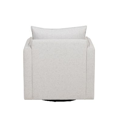 Linon Bianca Swivel Accent Chair