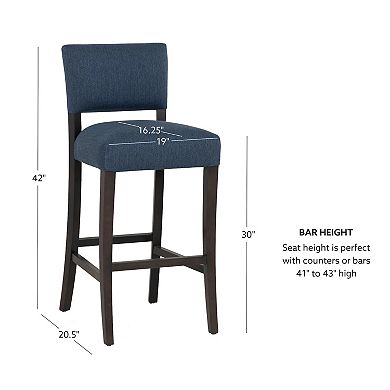 Linon Koda 2-pc. Barstool Bar Height Stools Set