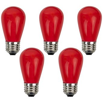 Northlight Opaque LED S14 Edison Style Replacement Bulbs 25 pk