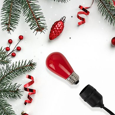 Northlight Opaque LED S14 Edison Style Replacement Bulbs 25-pk.