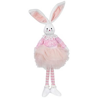 Northlight 15 Inch Ballerina Bunny Standing Figure Decoration