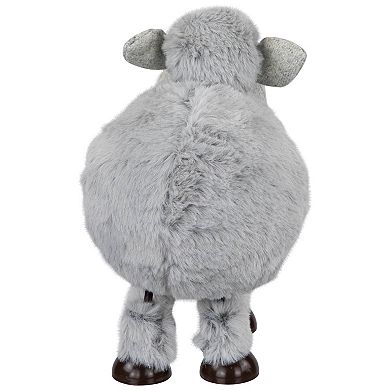 Northlight Bouncing Sheep Plush Easter Figure