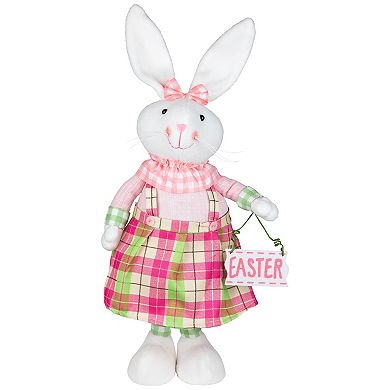 Northlight 2-pc. Bunny Rabbit Figurines with Easter Sign Table Decor Set