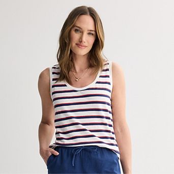 Women's Sonoma Goods For Life® Everyday Scoopneck Tank Top