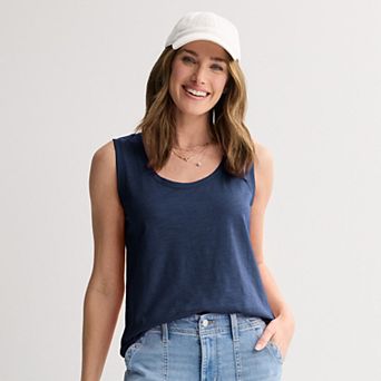 Women's Sonoma Goods For Life® Everyday Scoopneck Tank Top