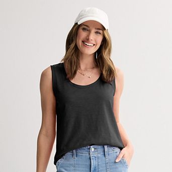 Women's Sonoma Goods For Life® Everyday Scoopneck Tank Top