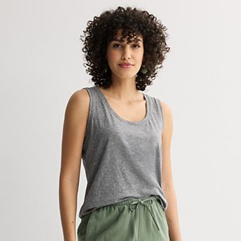 Women's Sonoma Goods For Life® Everyday Scoopneck Tank Top