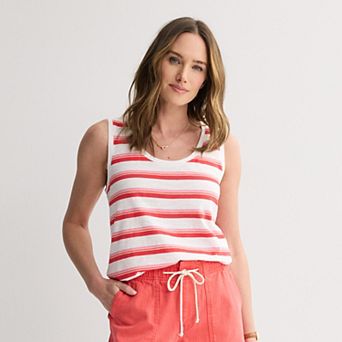 Women's Sonoma Goods For Life® Everyday Scoopneck Tank Top