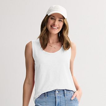 Women's Sonoma Goods For Life® Everyday Scoopneck Tank Top