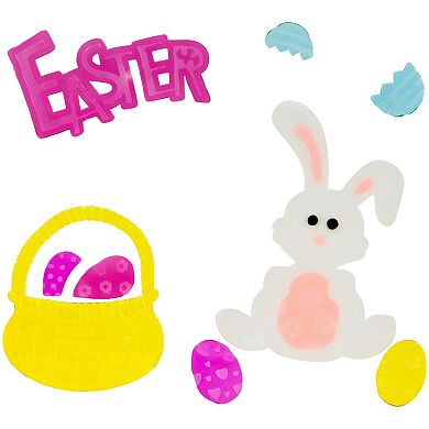 Northlight 6-pc. Double Sided Easter Gel Window Clings Decor Set