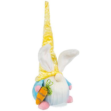 Northlight Gnome with Bunny Ears Easter Figure Table Decor