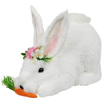 Northlight Easter Rabbit with Carrot Figurine Table Decor