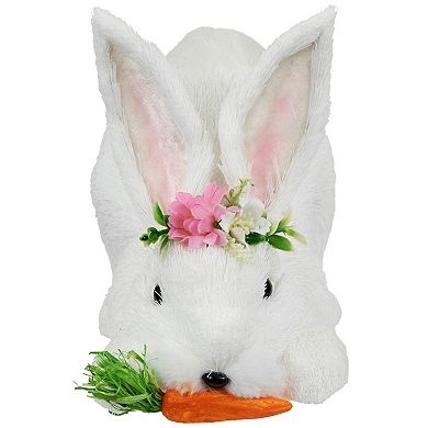 Northlight Easter Rabbit with Carrot Figurine Table Decor