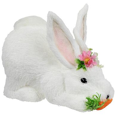 Northlight Easter Rabbit with Carrot Figurine Table Decor