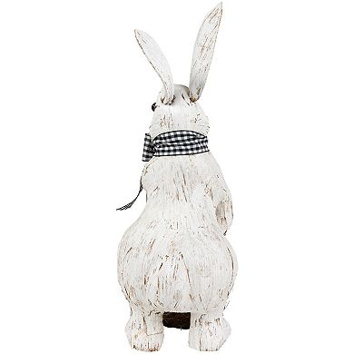 Northlight 13 Inch Rabbit with Easter Basket Decoration Table Decor