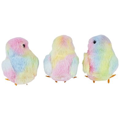 Northlight 3-pc. Plush Easter Chick Figurines Set