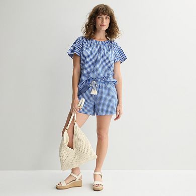 Women's Sonoma Goods For Life® Flutter Sleeve Top