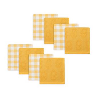Celebrate Together™ Fall 8-Pack Sunflower Carve Dishcloths