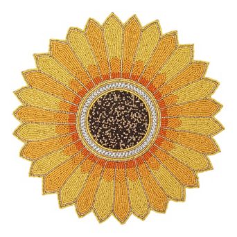 Celebrate Together™ Fall Beaded Sunflower Placemat