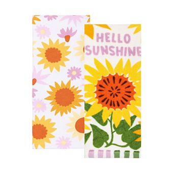 Celebrate Together™ Fall 2-Pack Hello Sunshine Kitchen Towels