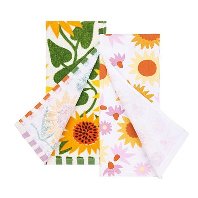 Celebrate Together Fall 2-Pack Hello Sunshine Kitchen Towels
