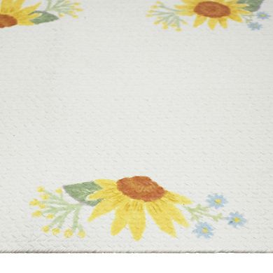 Celebrate Together™ Fall Sunflower Printed Braided Table Runner