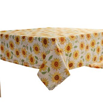 Celebrate Together™ Fall Sunflower Printed Woven Tablecloth