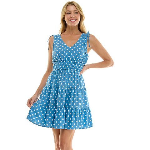 Женские платья Lily Juniors' Lily Rose V-Neck Skater Dress