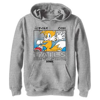 Boys 4-20 Sonic the Hedgehog Miles Tails Prower Graphic Hoodie