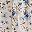 Ivory Blue Floral