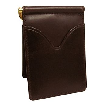 AmeriLeather Leather Money Clip Wallet