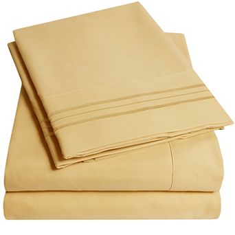 Sweet Home Collection 1800 Thread Count Deep Pocket Sheet Set