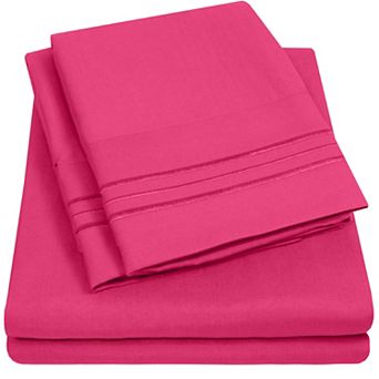Sweet Home Collection 1800 Thread Count Deep Pocket Sheet Set