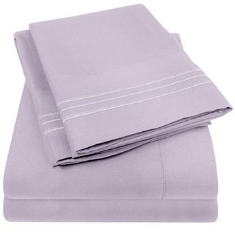 Sweet Home Collection 1800 Thread Count Deep Pocket Sheet Set