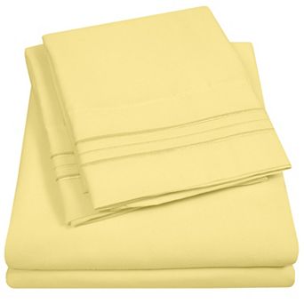 Sweet Home Collection 1800 Thread Count Deep Pocket Sheet Set