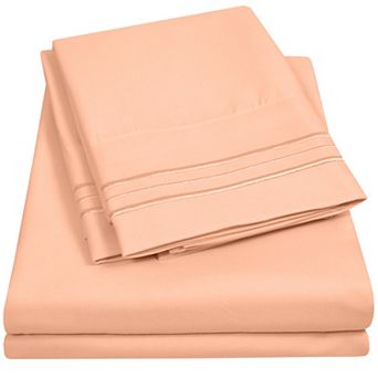 Sweet Home Collection 1800 Thread Count Deep Pocket Sheet Set