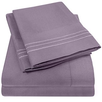 Sweet Home Collection 1800 Thread Count Deep Pocket Sheet Set