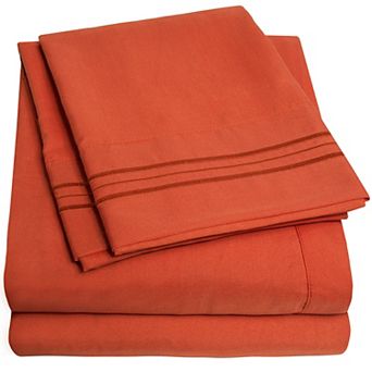 Sweet Home Collection 1800 Thread Count Deep Pocket Sheet Set