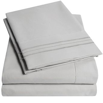 Sweet Home Collection 1800 Thread Count Deep Pocket Sheet Set