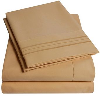 Sweet Home Collection 1800 Thread Count Deep Pocket Sheet Set