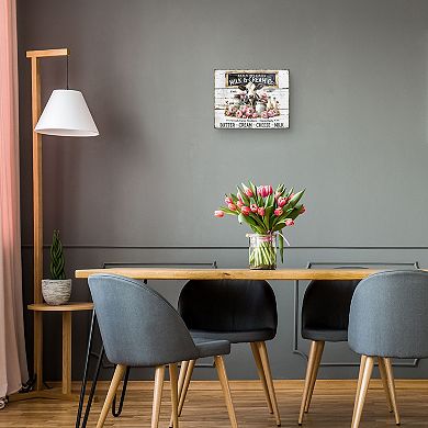 Creatif Belle Milk & Cream Wall Art