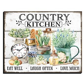 Country Kitchen Wall Art