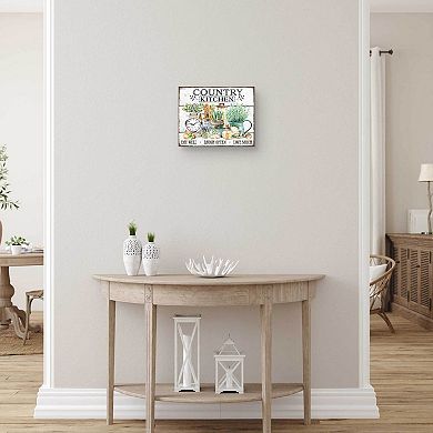 Country Kitchen Wall Art