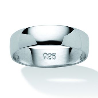 PalmBeach Jewelry 5mm Polished Wedding Band