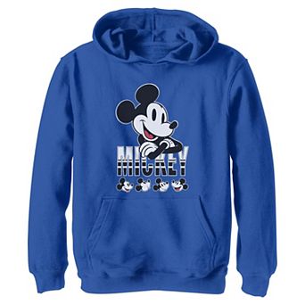 Boys 4-20 Disney’s Mickey Mouse Retro Style Graphic Hoodie