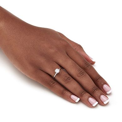 PalmBeach Jewelry 1.08 TCW Cubic Zirconia Engagement Solitaire Ring