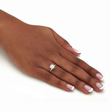 PalmBeach Jewelry 2.00 Carat Round Cubic Zirconia Solitaire Ring