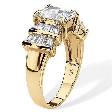PalmBeach Jewelry 3.10 TCW CZ Engagement Ring